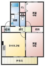 アムールたかはしの物件間取画像